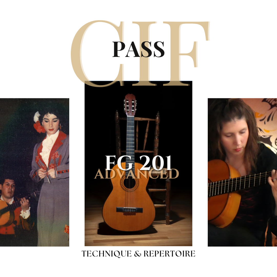 CIF Pass | Flamenco Guitar Techniques & Repertoire