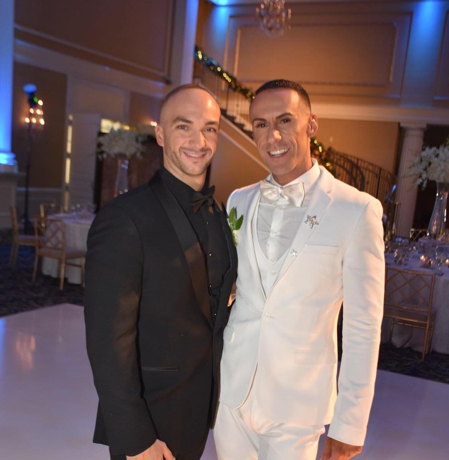 Adam &amp; Derek took the roof off at the Palace! The fireworks were not just literal- the love was in the air for everyone to feel - and the sparks were flying! The details were impeccable and style was straight out of Hollywood! 

@musclesandmasc_a