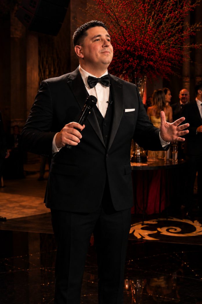 Michael "Kels" Coppola — Co-Owner, Director of Operations, Lead Disc Jockey, & Lead Master of Ceremonies
