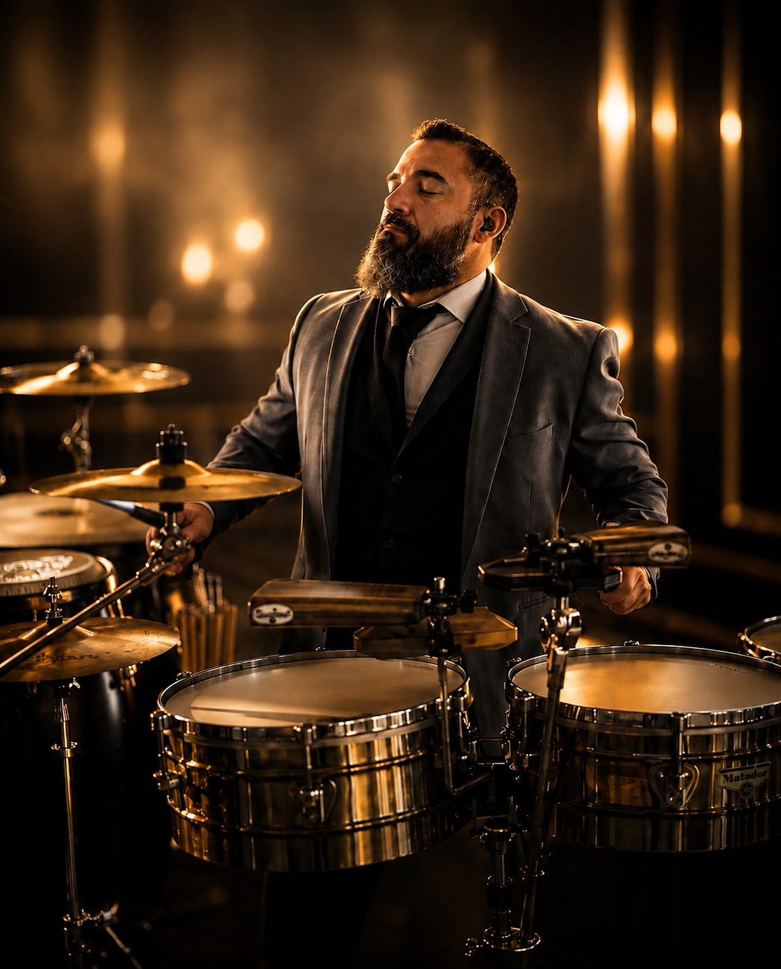 Michael "Stix" Sciulara - Account Manager, Lead Percussionist, & Master of Ceremonies