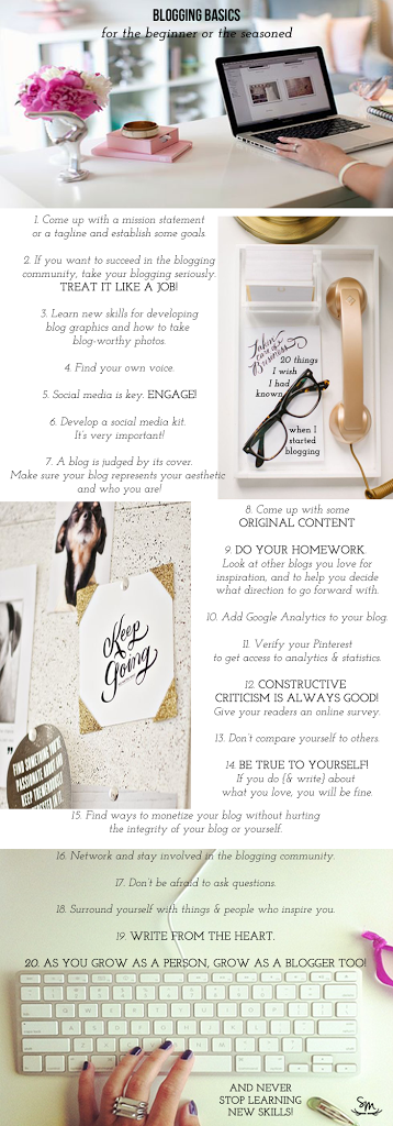 Blogging Basics: 20 Things I Wish I Had Known