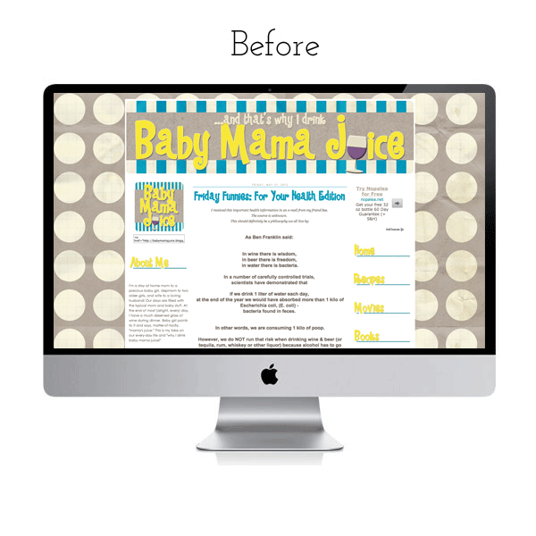 A Recent Blog Design