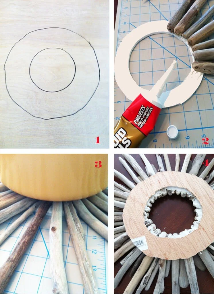 DIY Driftwood Wreath