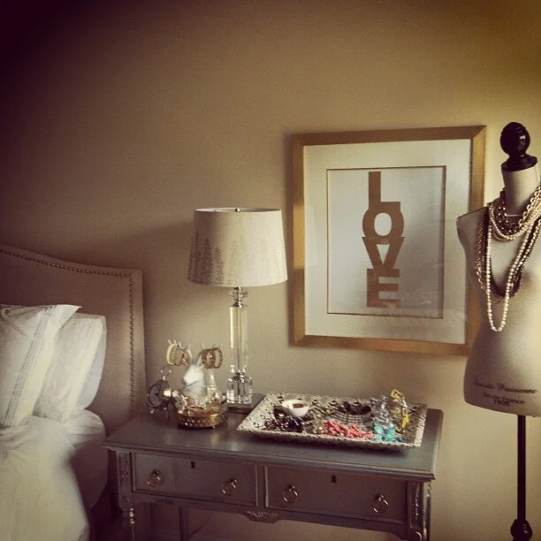 A Peek Into: My Bedside Table {& Jewelry}
