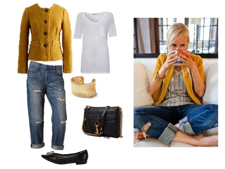 The Coveted Mustard Tweed Jacket