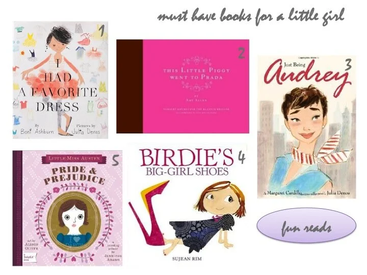 11 Books for A Little Girl's Library