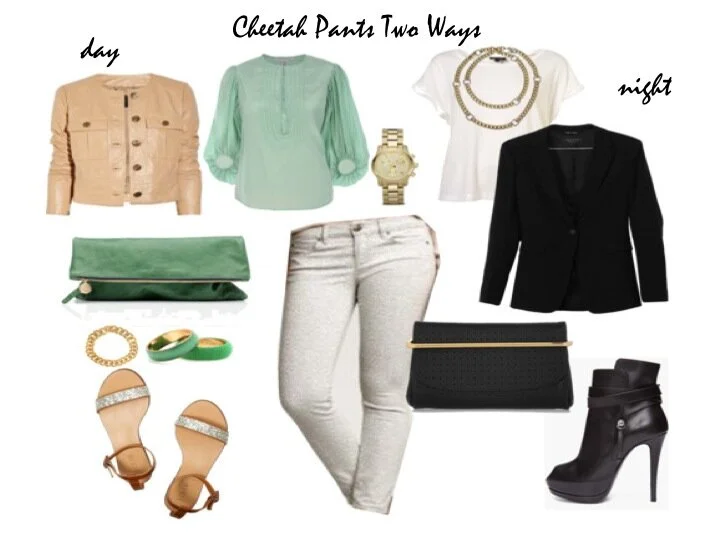 Cheetah Pants Two Ways