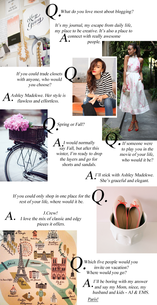 Questions & Answers {10 Things About Me}