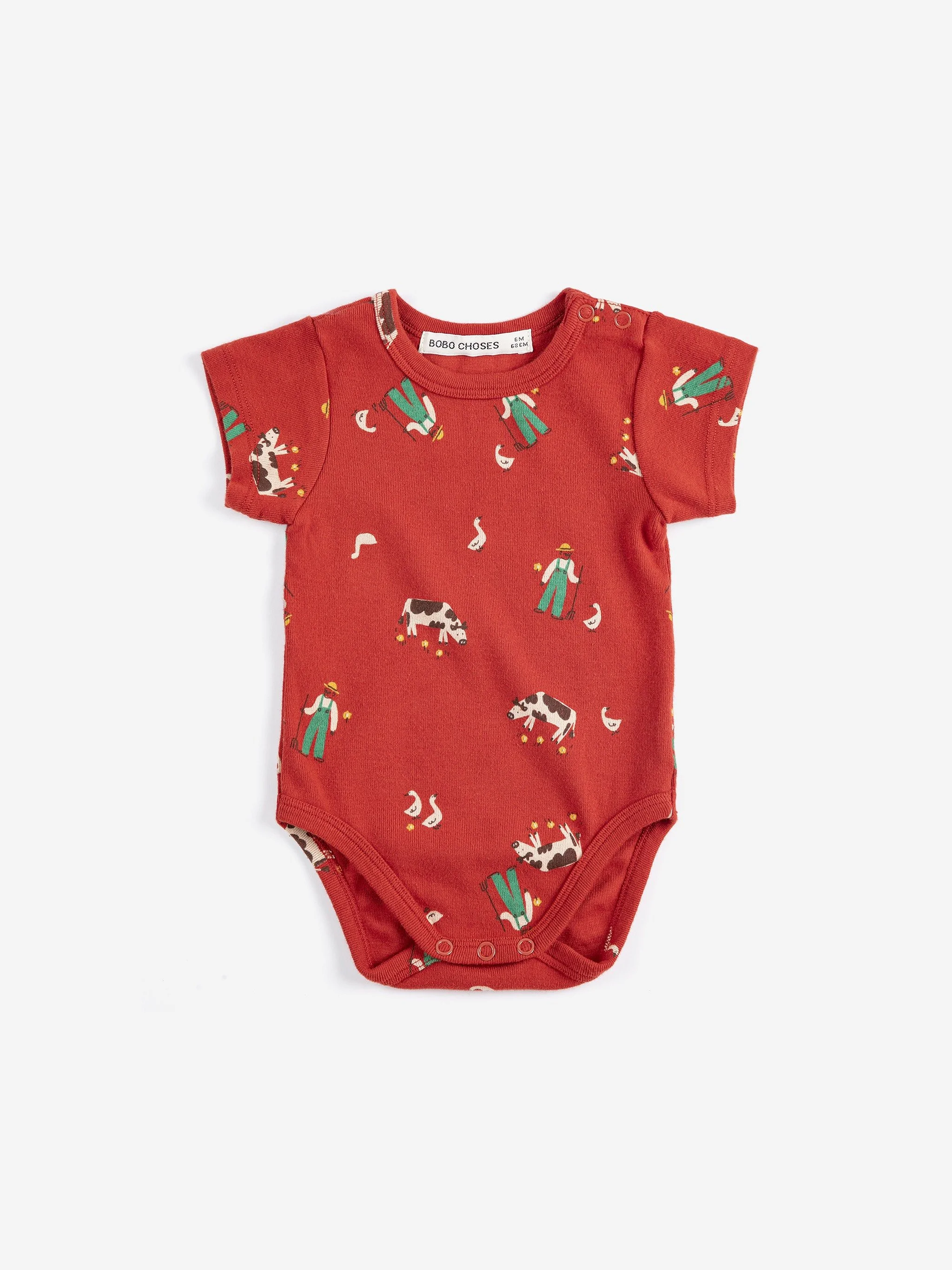 Bobo Choses Body Farm Adventure mit kreativem Design – hochwertige, nachhaltige Kindermode aus Spanien für kleine Entdecker im Kids Concept Store bei Cleo&Caesar