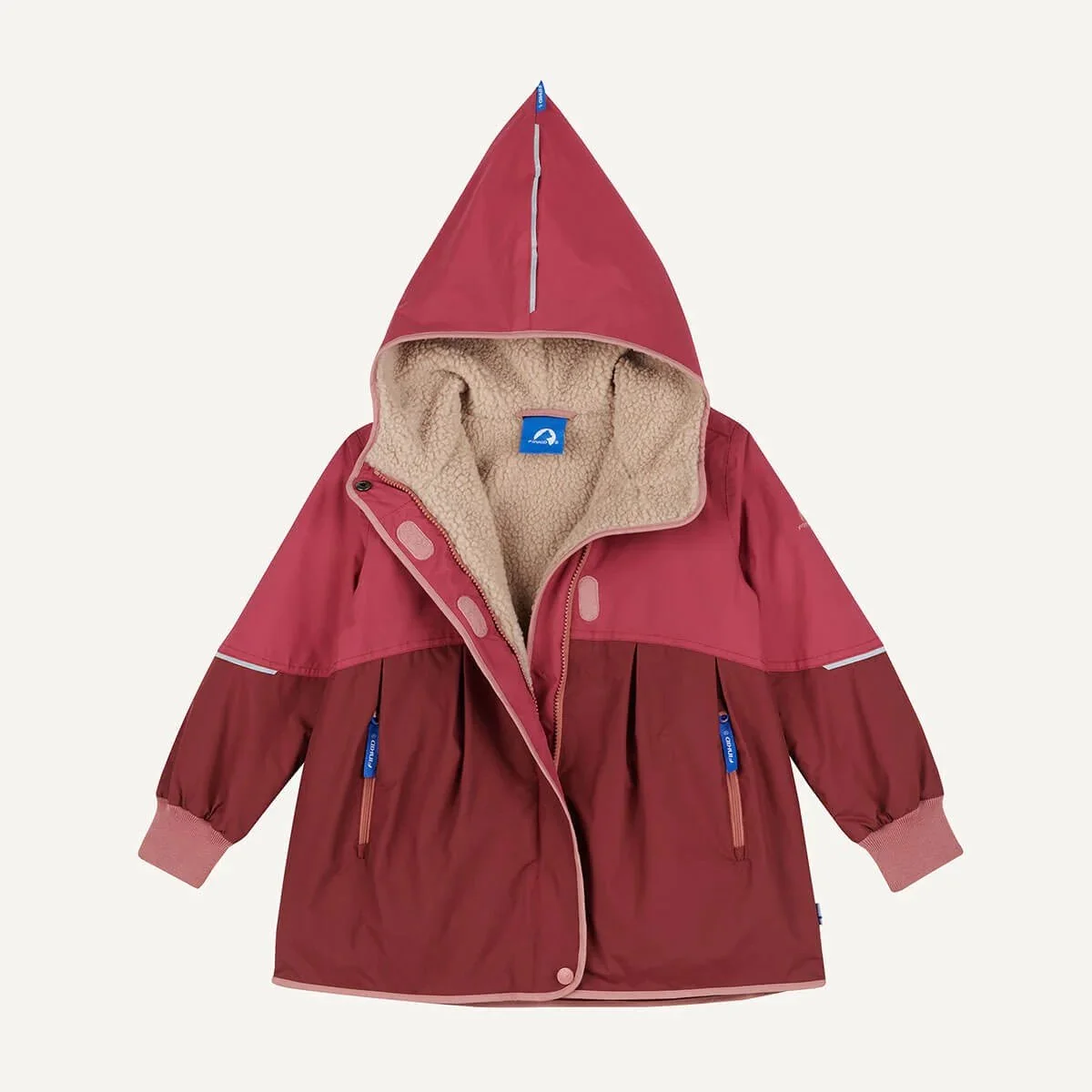 Finkid Aina Mukka Winterjacke für Kinder – wasserfest, winddicht und wärmeisolierend. Nachhaltige Kindermode bei Cleo&Caesar, Kids Concept Store Berlin – jetzt online entdecken.