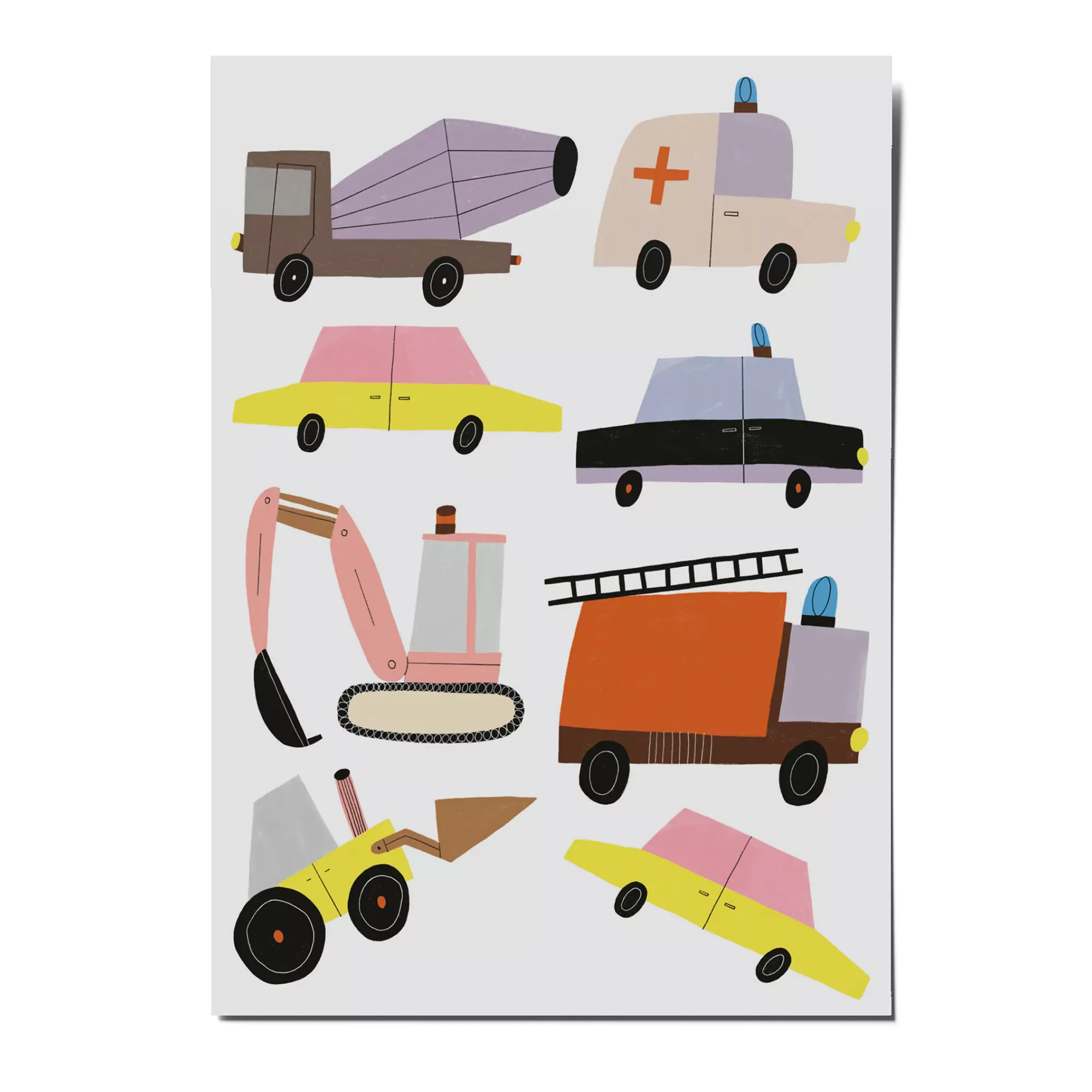 nuukk – Kindertattoos 'Autos'