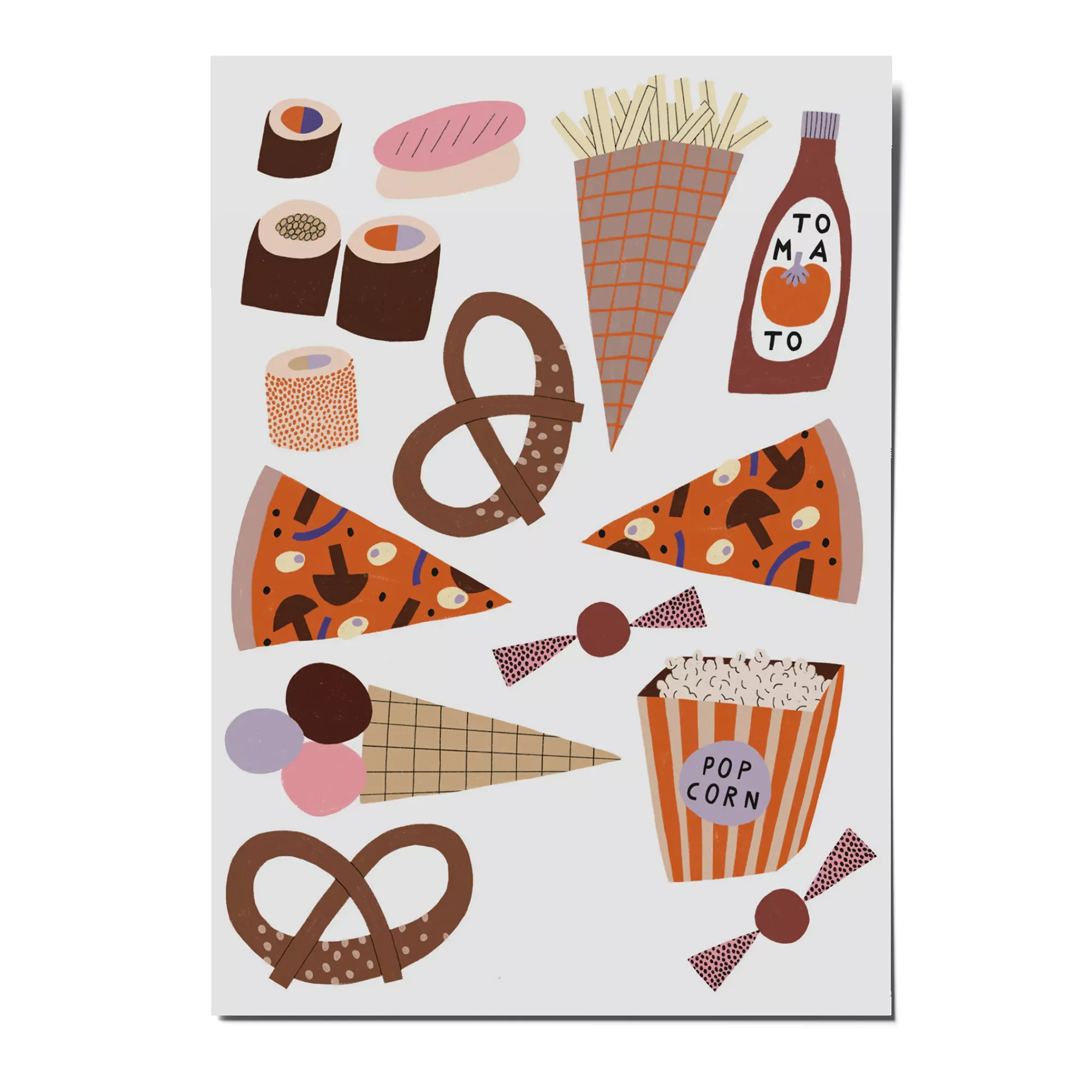 nuukk – Kindertattoos 'Fastfood'