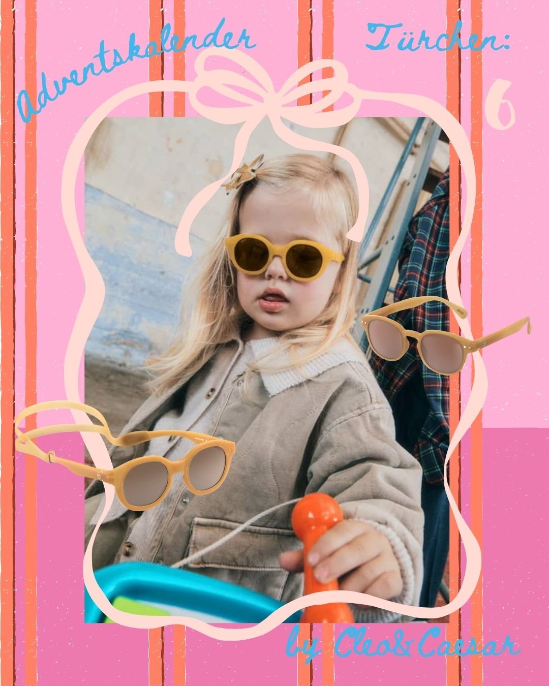 Gewinnspiel

Happy Nikolaus Tag mit diesem Gewinn
Brauchen die @izipizi Sonnenbrillen wirklich noch eine Vorstellung? Die coole Brand bringt Parisian Flair auf unsere Nasen and I&rsquo;m here for it!

Und das Beste ist: Heute wird es nicht nur eine G