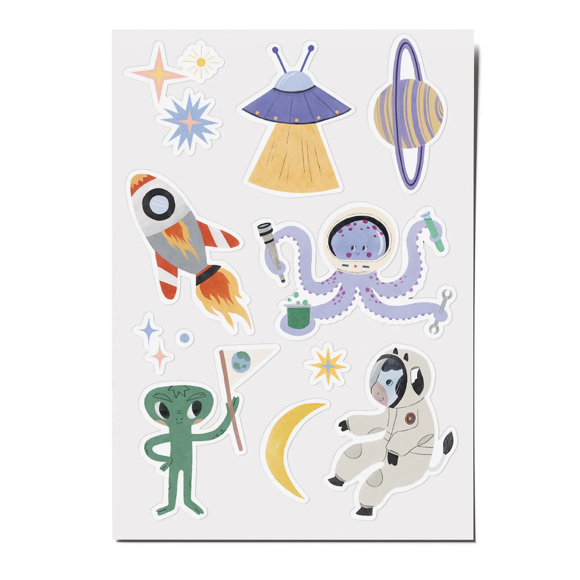 nuukk Sticker aus hochwertigem Papier in Österreich hergestellt im Kids Concept Store Cleo&Caesar