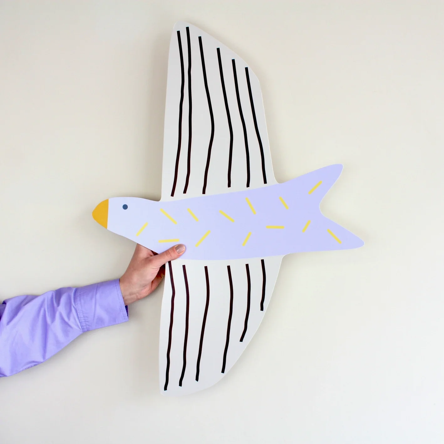 De Lange Tafel - Wanddekoration 'Vogel'