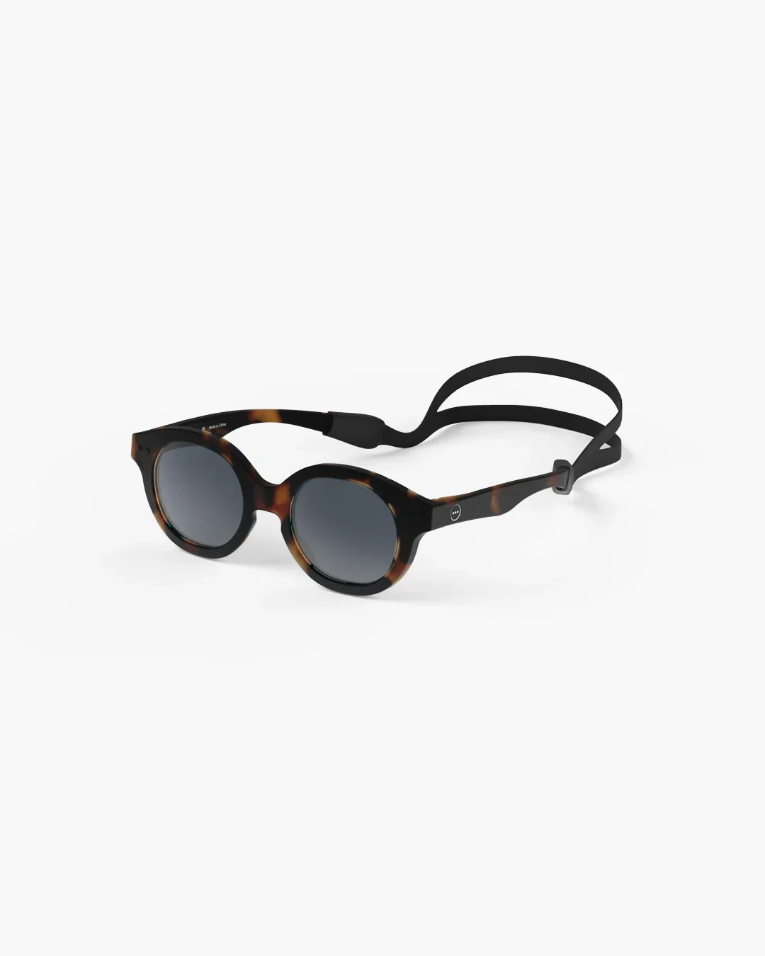 Izipizi Baby-Sonnenbrille #c Tortoise Polarized – Schmetterlings-Fassung in Schildplattmuster matt, 9-36 Monate, BPA-frei mit Silikonband, bei Cleo&Caesar Kids Concept Store