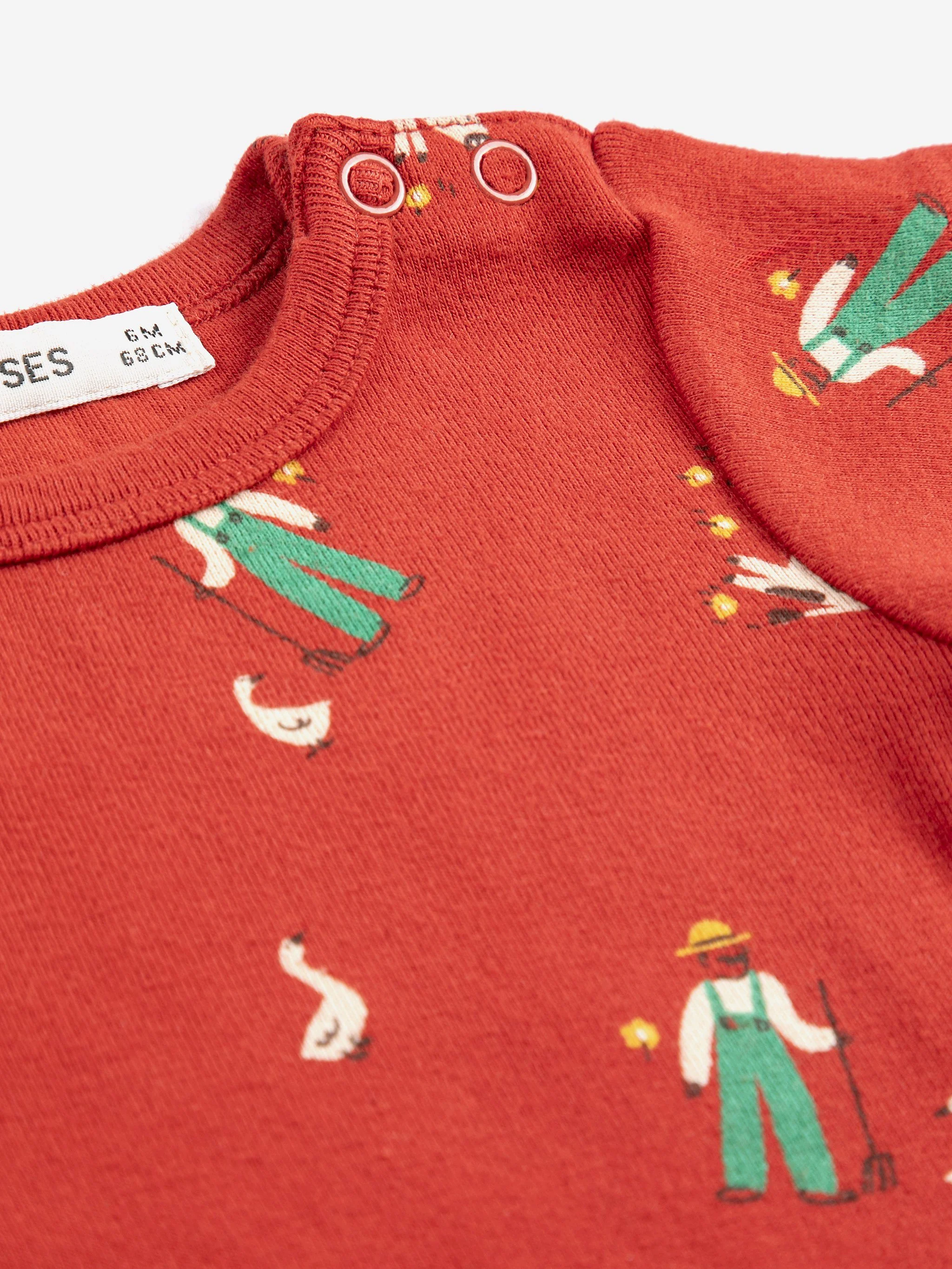 Bobo Choses Body Farm Adventure mit kreativem Design – hochwertige, nachhaltige Kindermode aus Spanien für kleine Entdecker im Kids Concept Store bei Cleo&Caesar