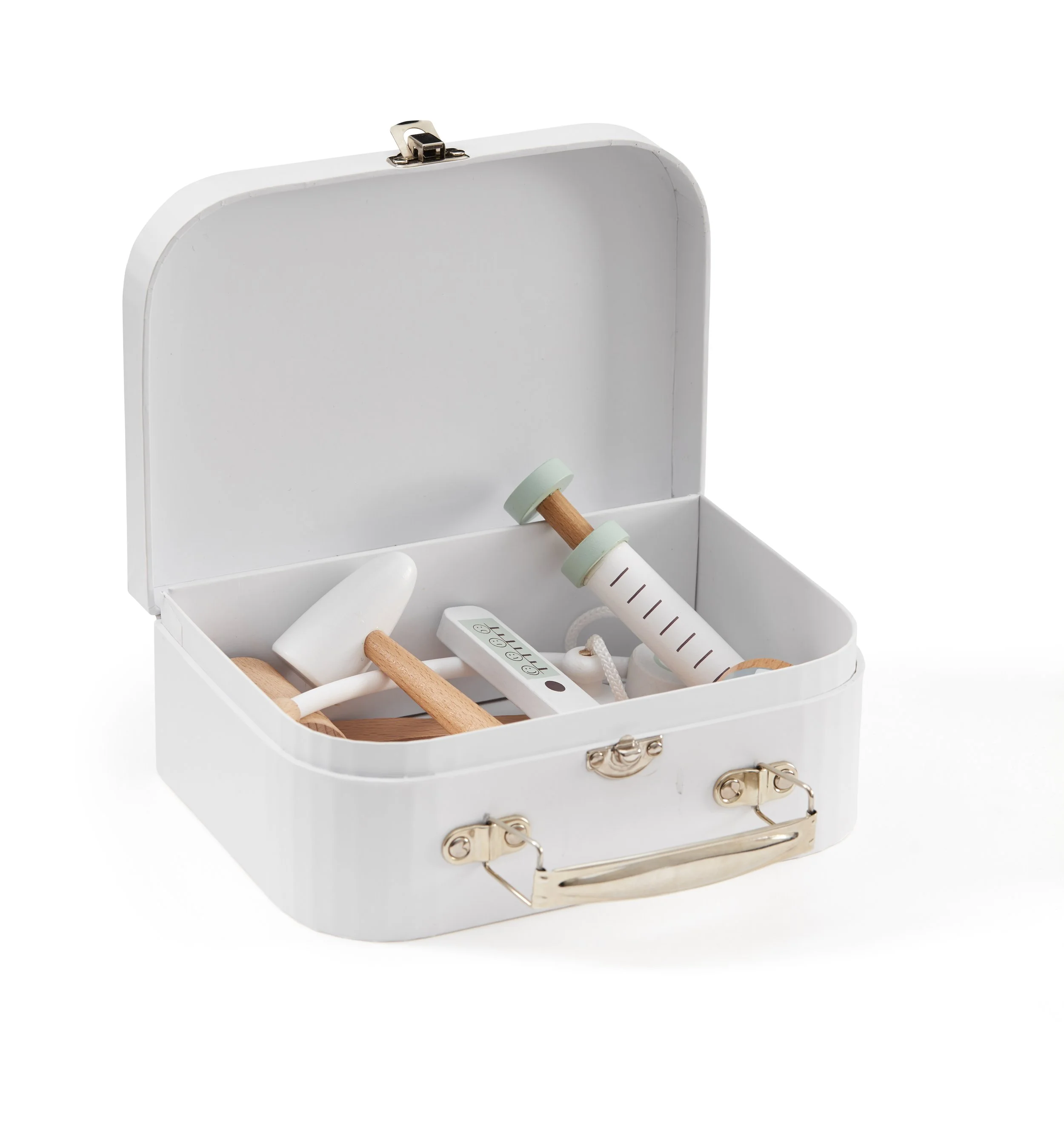 Kids Concept Arztkoffer aus Karton mit Holz-Zubehör – Rollenspielset für Kinder ab 3 Jahren im Kids Concept Store in Berlin Cleo&Ceasar