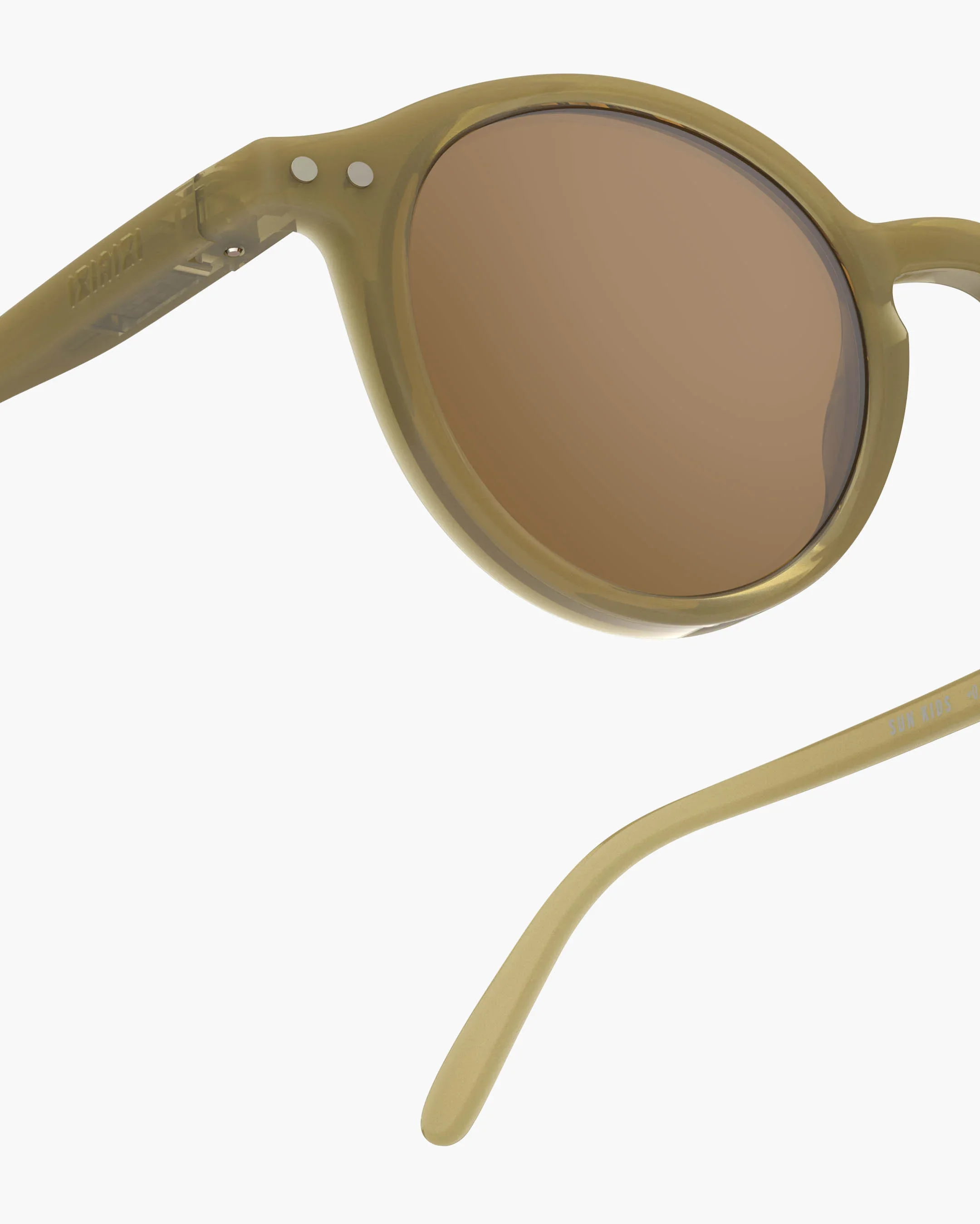 Izipizi Kinder-Sonnenbrille #d Olive Polarized – Pantos-Fassung in Olive, 3-7 Jahre Jahre, bei Cleo&Caesar Kids Concept Store