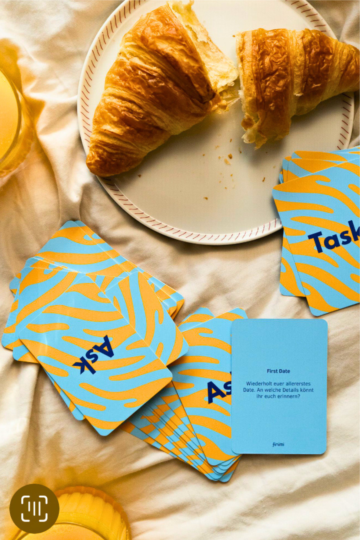 Ask & Task Paare Edition – Kartenset mit Fragen und Aufgaben für Paare für mehr Nähe, Gesprächsstoff und Verbundenheit bei Cleo&Caesar Concept Store