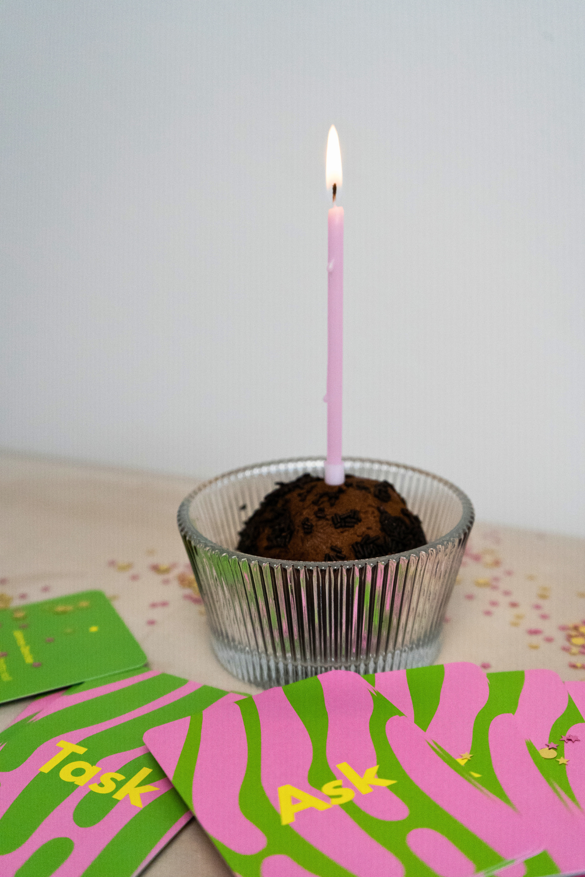 finimi Birthday Edition Kartenset mit Fragen & Aufgaben zur Reflexion und Ausrichtung für das neue Lebensjahr bei Cleo&Caesar Concept Store