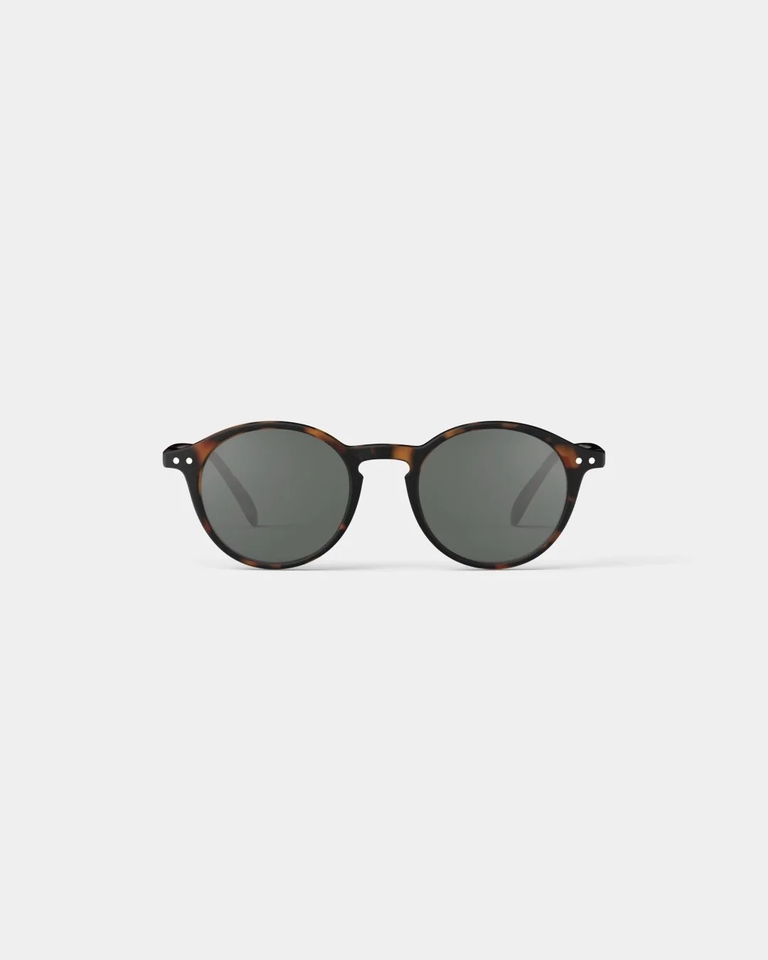 Izipizi Sonnenbrille #D Tortoise – Pantos-Fassung im Schildpattmuster mit Soft Touch-Finish, graue Gläser, Unisex, bei Cleo&Caesar Kids Concept Store