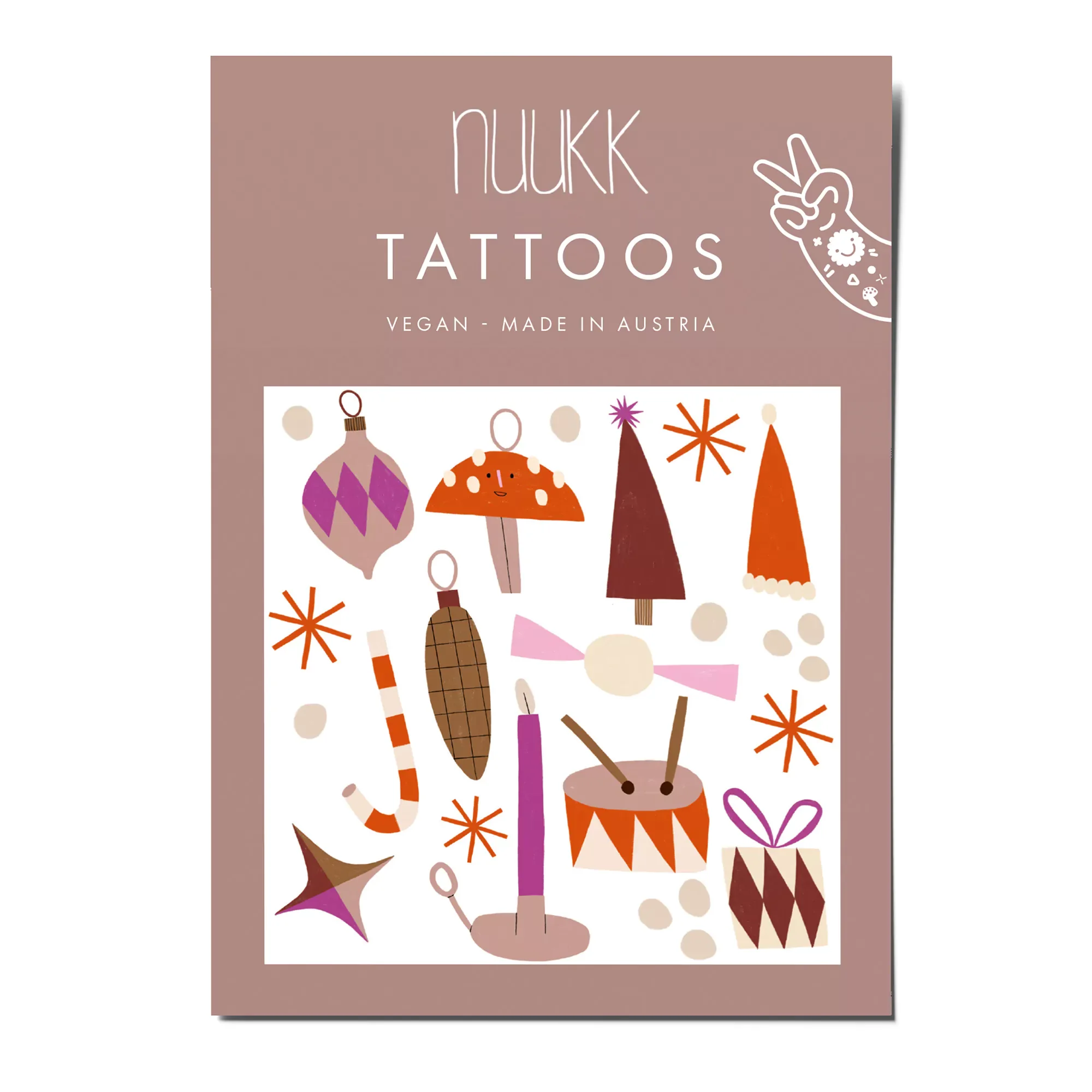 nuukk Kindertattoos – vegane Wassertransferfolie, dermatologisch getestet, hergestellt in Österreich, bei Cleo&Caesar Kids Concept Store