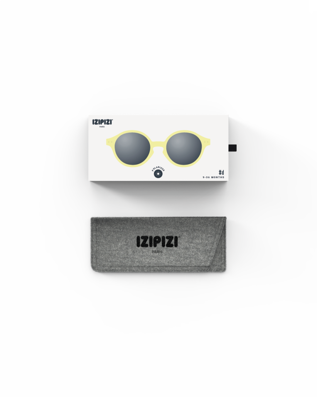 Izipizi Kleinkind-Sonnenbrille #d Lemonad Polarized – Pantos-Fassung in Lemonade, 3-5 Jahre, BPA-frei, bei Cleo&Caesar Kids Concept Store