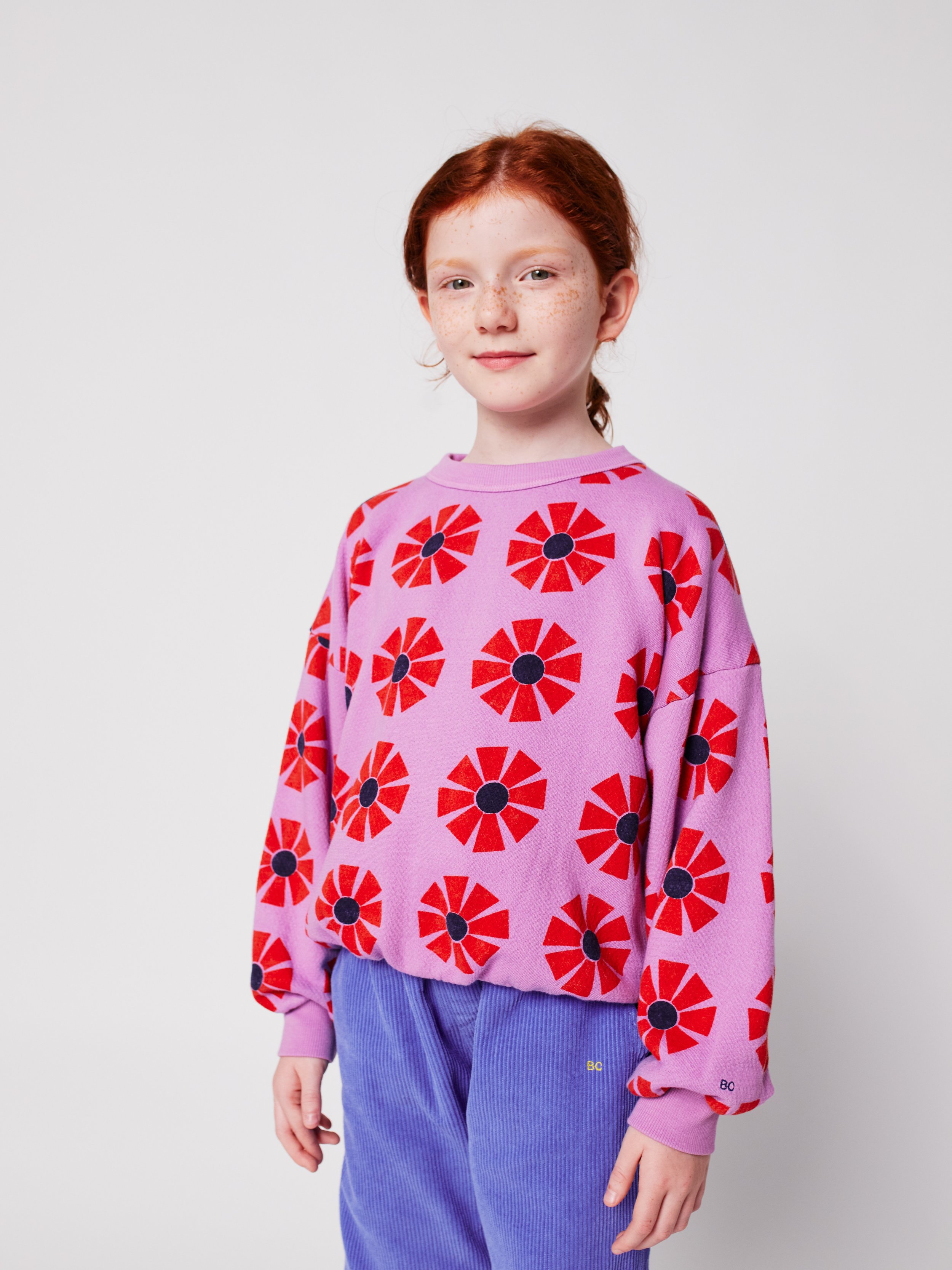 Pullover Kaleidoscope All Over von Bobo Choses - made in Europe - nachhaltige Bio-Baumwolle - sustainable Kidswear - Cleo&Caesar - Kids Concept Store Berlin - Online Shop