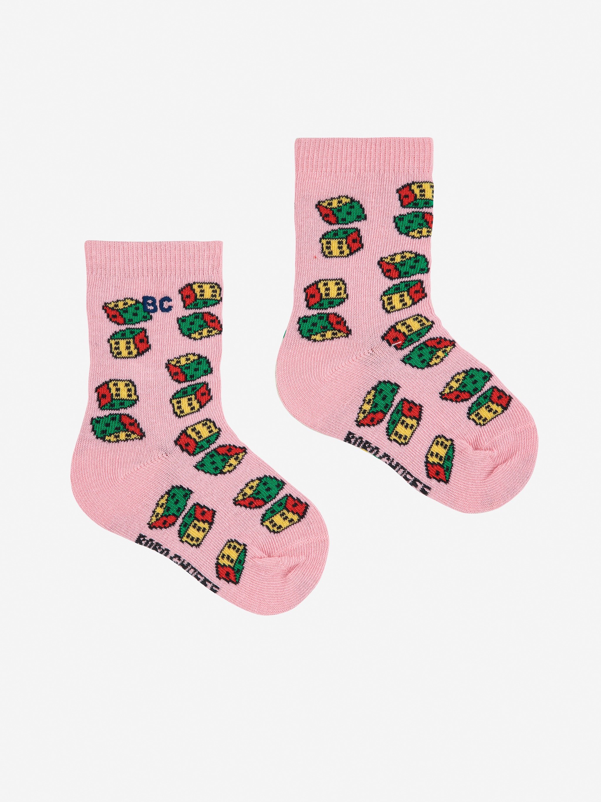 Dices ALl Over Short Socks von Bobo Choses - made in Europe - nachhaltige Bio-Baumwolle - sustainable Kidswear - Cleo&Caesar - Kids Concept Store Berlin - Online Shop