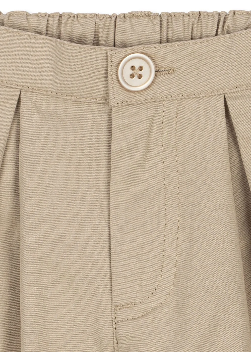 Klassische Kinder-Chinos aus Bio-Baumwolle mit elastischem Bund und Taschen – bequem und festlich kombinierbar.