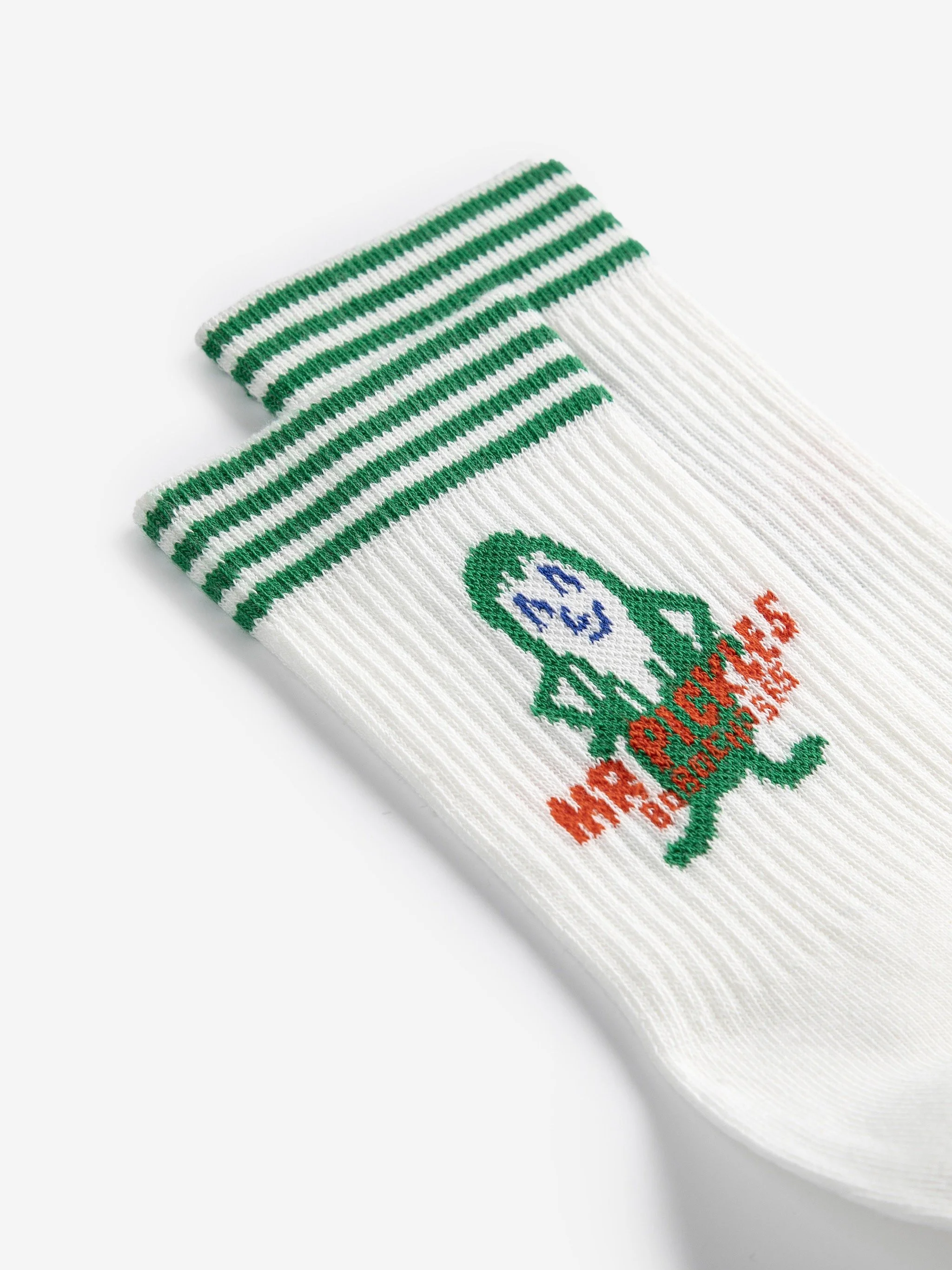 Bobo Choses Socken Pickles mit kreativem Design – hochwertige, nachhaltige Kindermode aus Spanien für kleine Entdecker im Kids Concept Store bei Cleo&Caesar