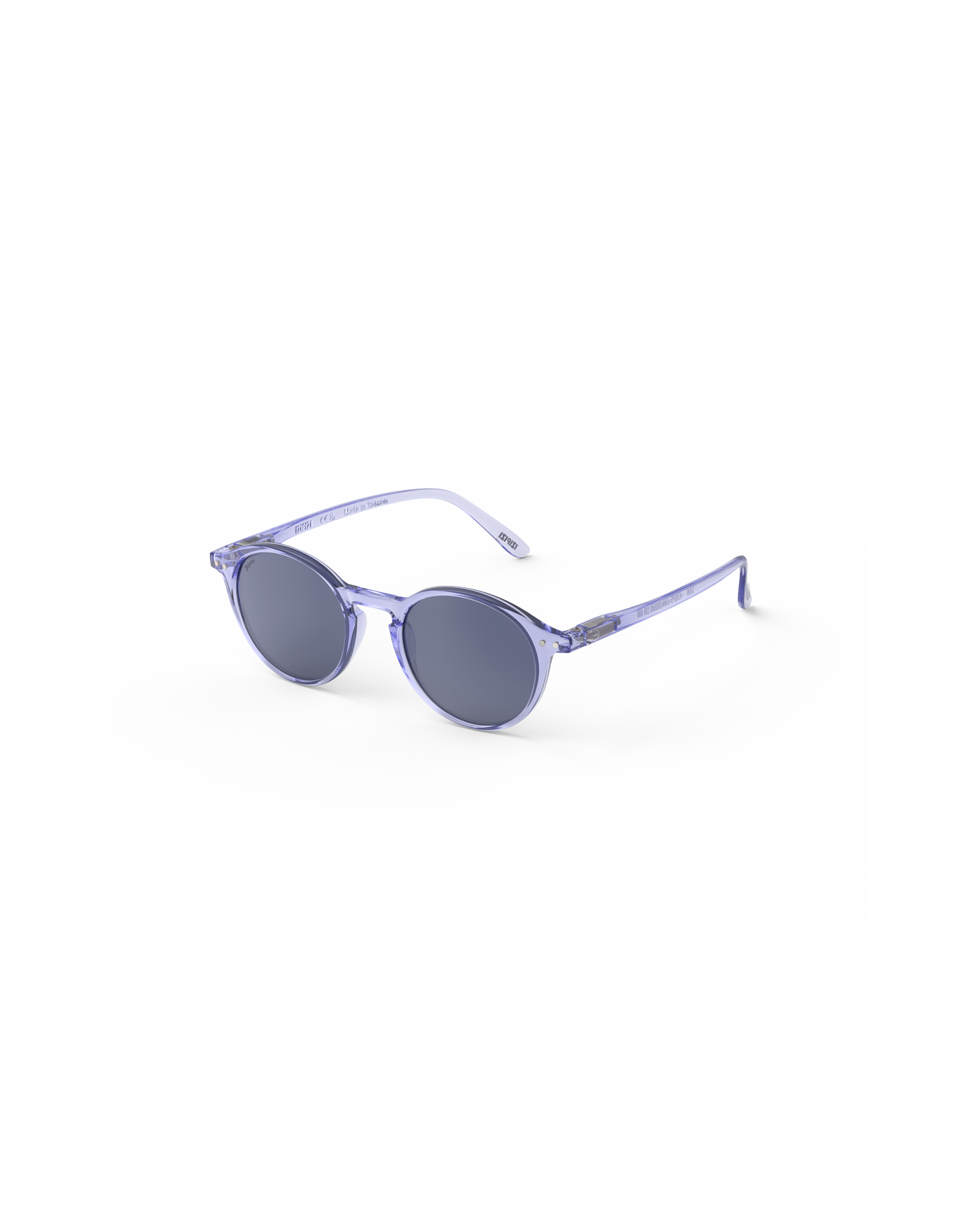 Izipizi Sonnenbrille #D Athletic Purple – Pantos-Fassung in leuchtendem Lila glänzend, biobasiert, Stadium-Kollektion, bei Cleo&Caesar Kids Concept Store