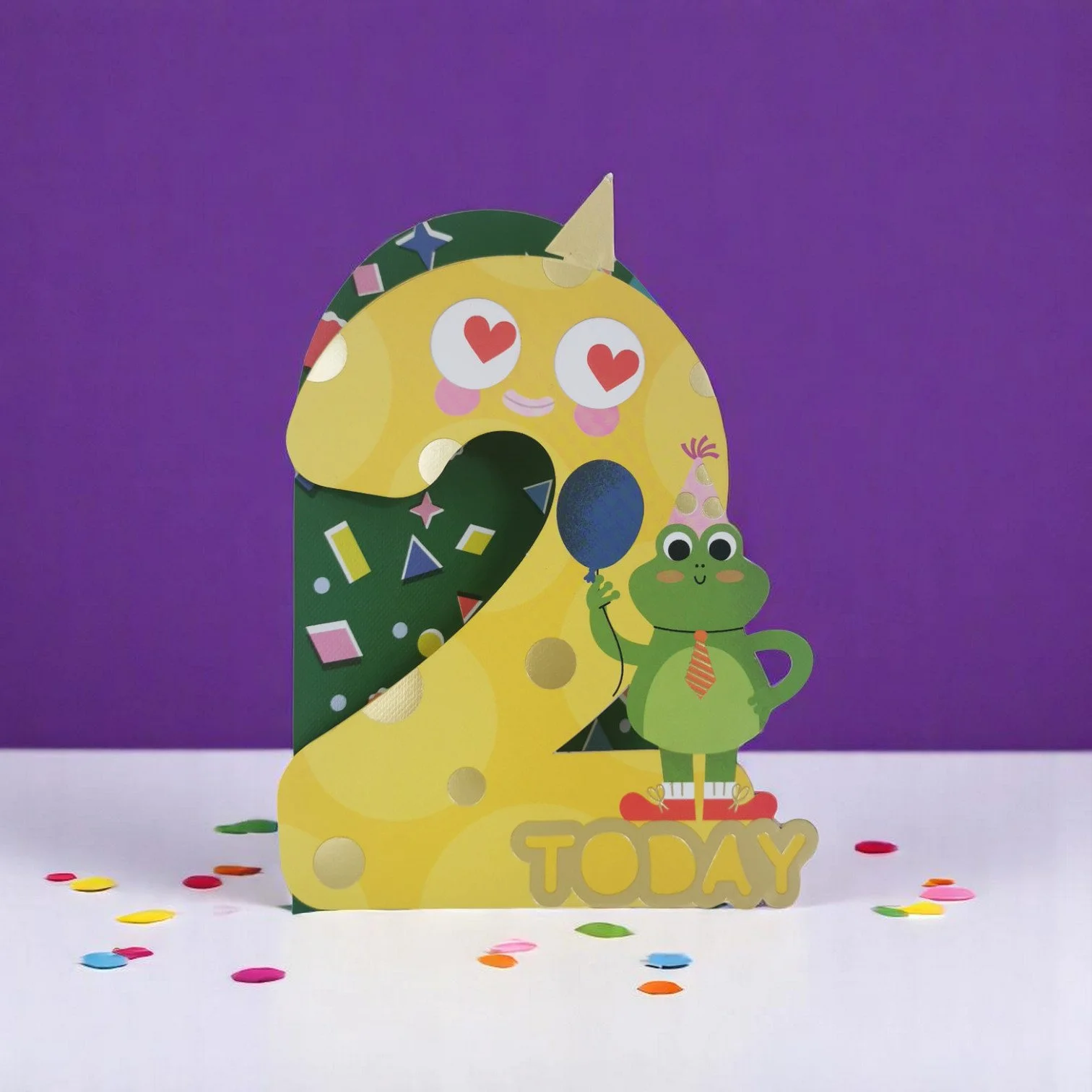 Alljoy Wackelkarte 2– charmante Grußkarte mit interaktiven wackelnden Teilen, hergestellt in Irland, bei Cleo&Caesar Kids Concept Store