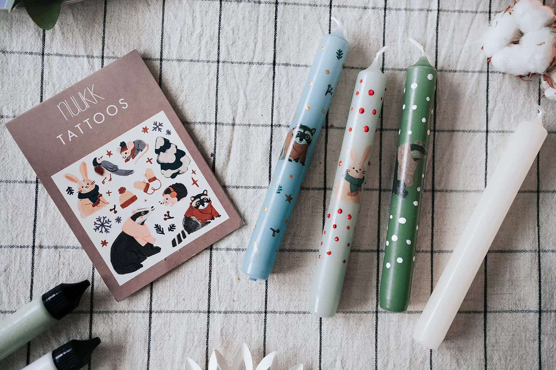 nuukk Kindertattoos – vegane Wassertransferfolie, dermatologisch getestet, hergestellt in Österreich, bei Cleo&Caesar Kids Concept Store