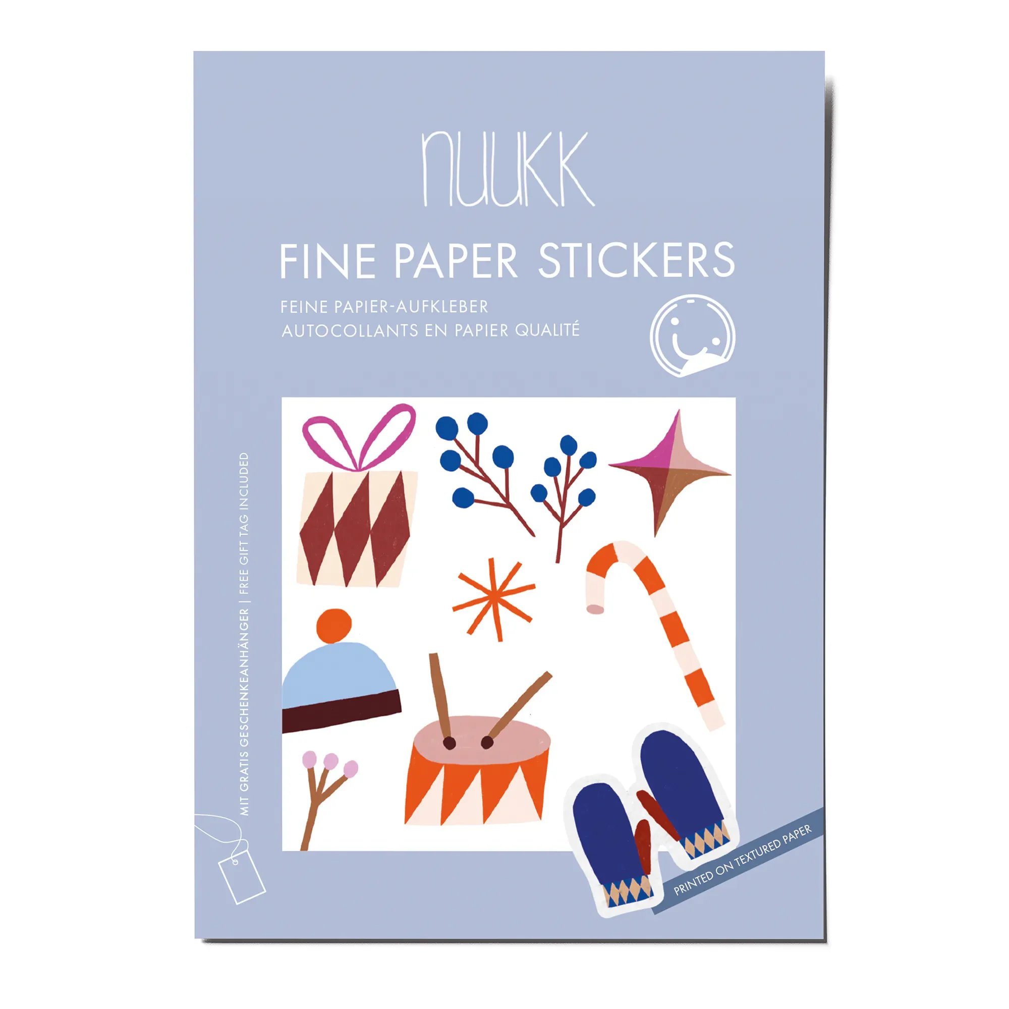 nuukk – Stickerbogen 'Winter' 3 Bögen