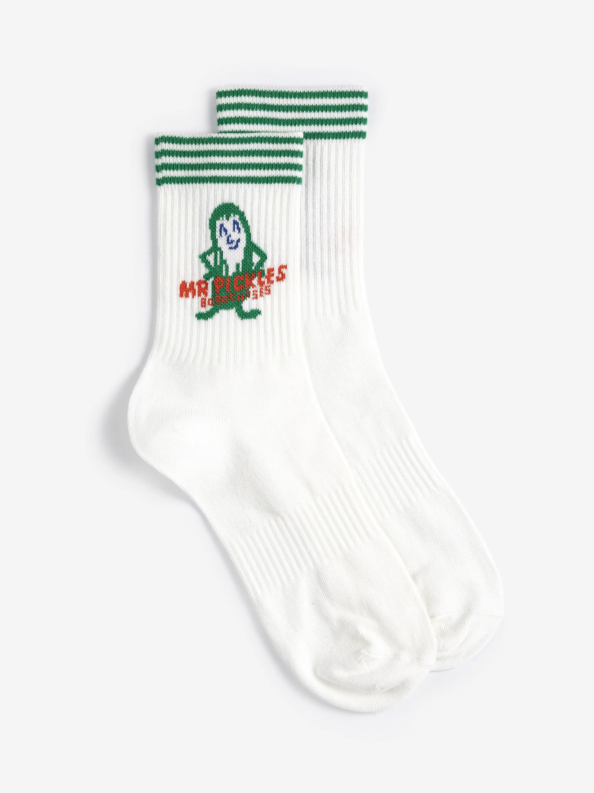 Bobo Choses Socken Pickles mit kreativem Design – hochwertige, nachhaltige Kindermode aus Spanien für kleine Entdecker im Kids Concept Store bei Cleo&Caesar