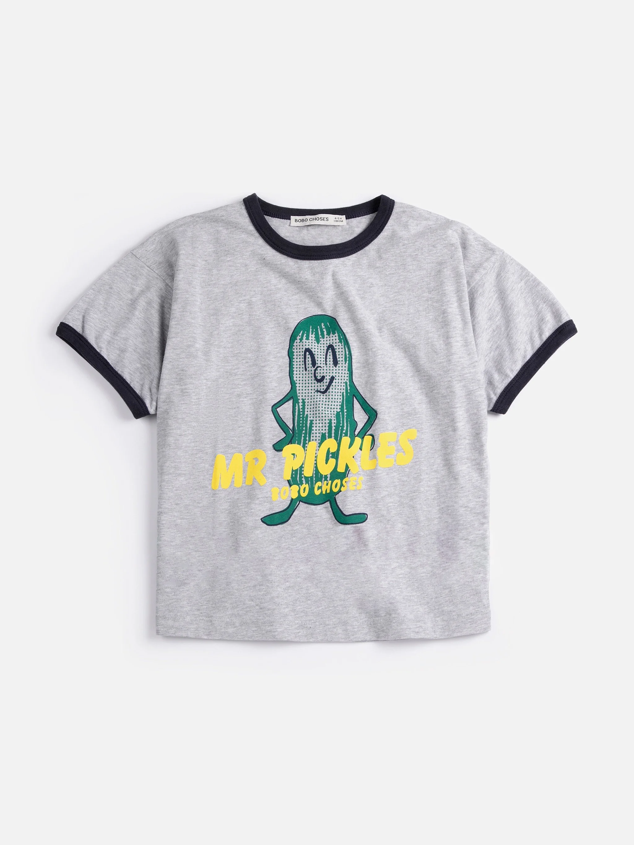Bobo Choses T-Shirt Mr Pickles mit kreativem Design – hochwertige, nachhaltige Kindermode aus Spanien für kleine Entdecker im Kids Concept Store bei Cleo&Caesar