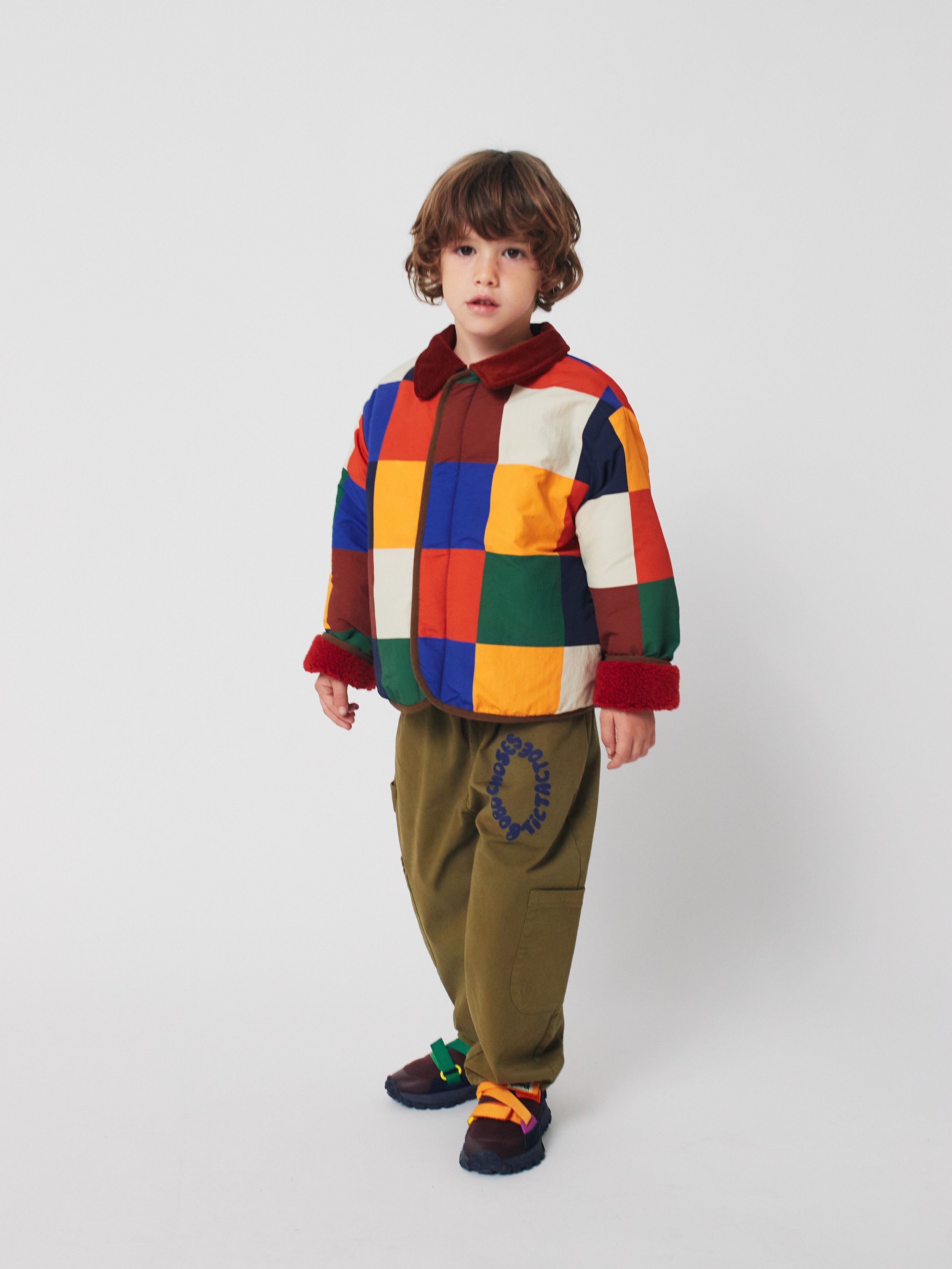 Khaki Cargo Pants von Bobo Choses - made in Europe - nachhaltige Bio-Baumwolle - sustainable Kidswear - Cleo&Caesar - Kids Concept Store Berlin - Online Shop