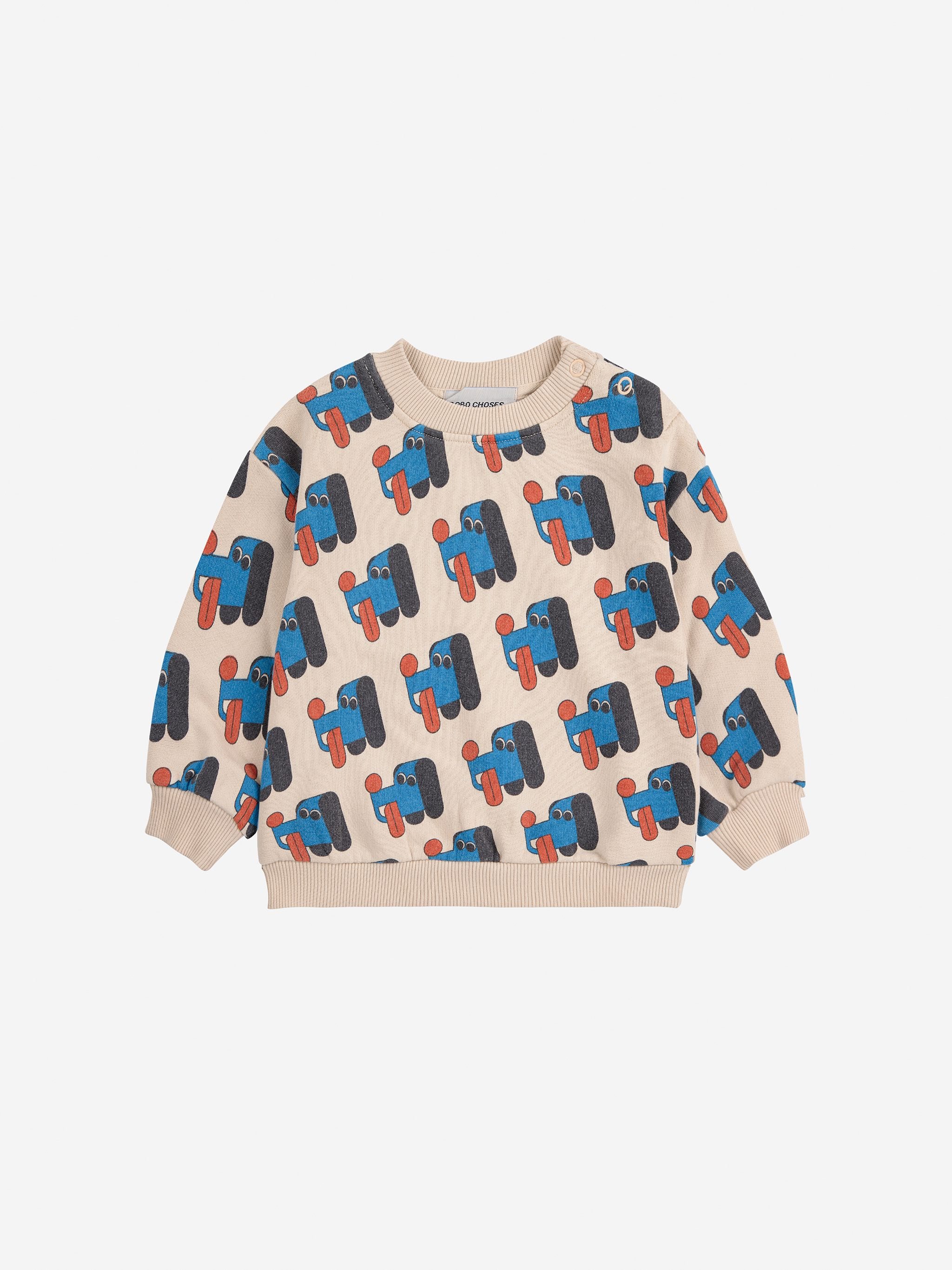 Baby Pullover 'Doggy Mate All Over'