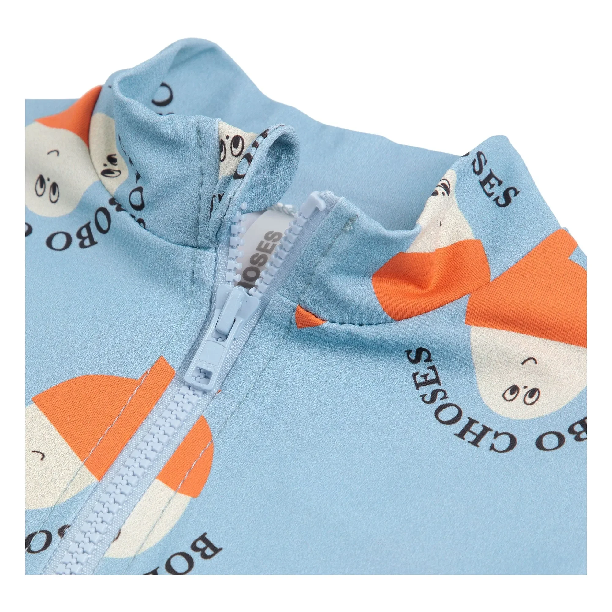 Bobo Choses Baby Badeanzug Morning Egg – nachhaltige Bademode aus recyceltem Polyamid in Hellblau bei Cleo&Caesar