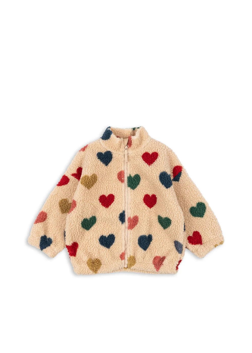 Jody Teddy Jacke Bon coeur Colore für Kinder von Konges Sløjd - nachhaltig - sustainable Kinderkleidung - Cleo&Caesar - Kids Concept Store Berlin - Online Shop Deutschland