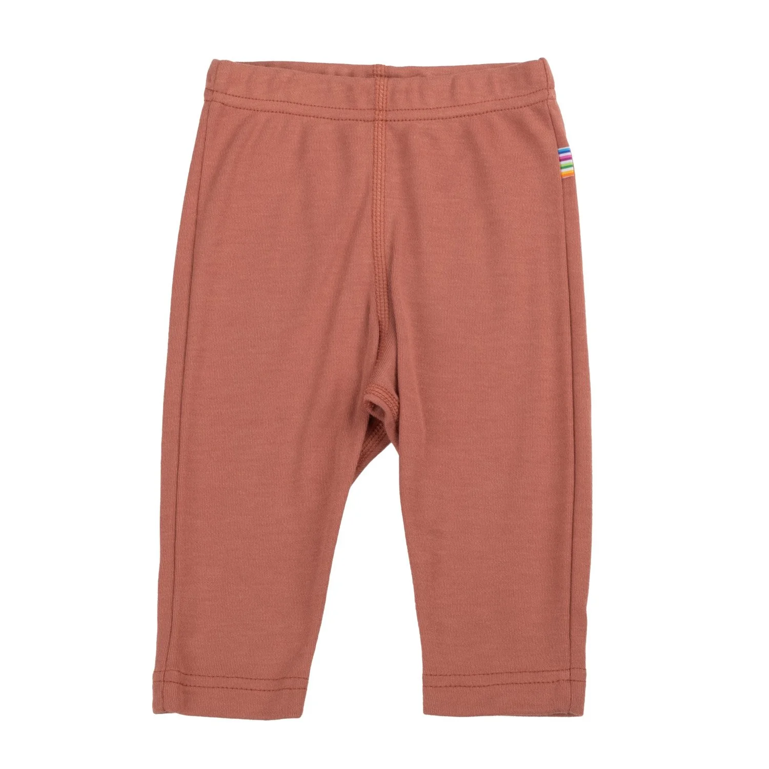 Bambus Leggings Rotbraun Spring Summer 25 von Joha - nachhaltige Merinowolle und Seide - sustainable Kidswear - Erstausstattung - Cleo&Caesar - Kids Concept Store Berlin