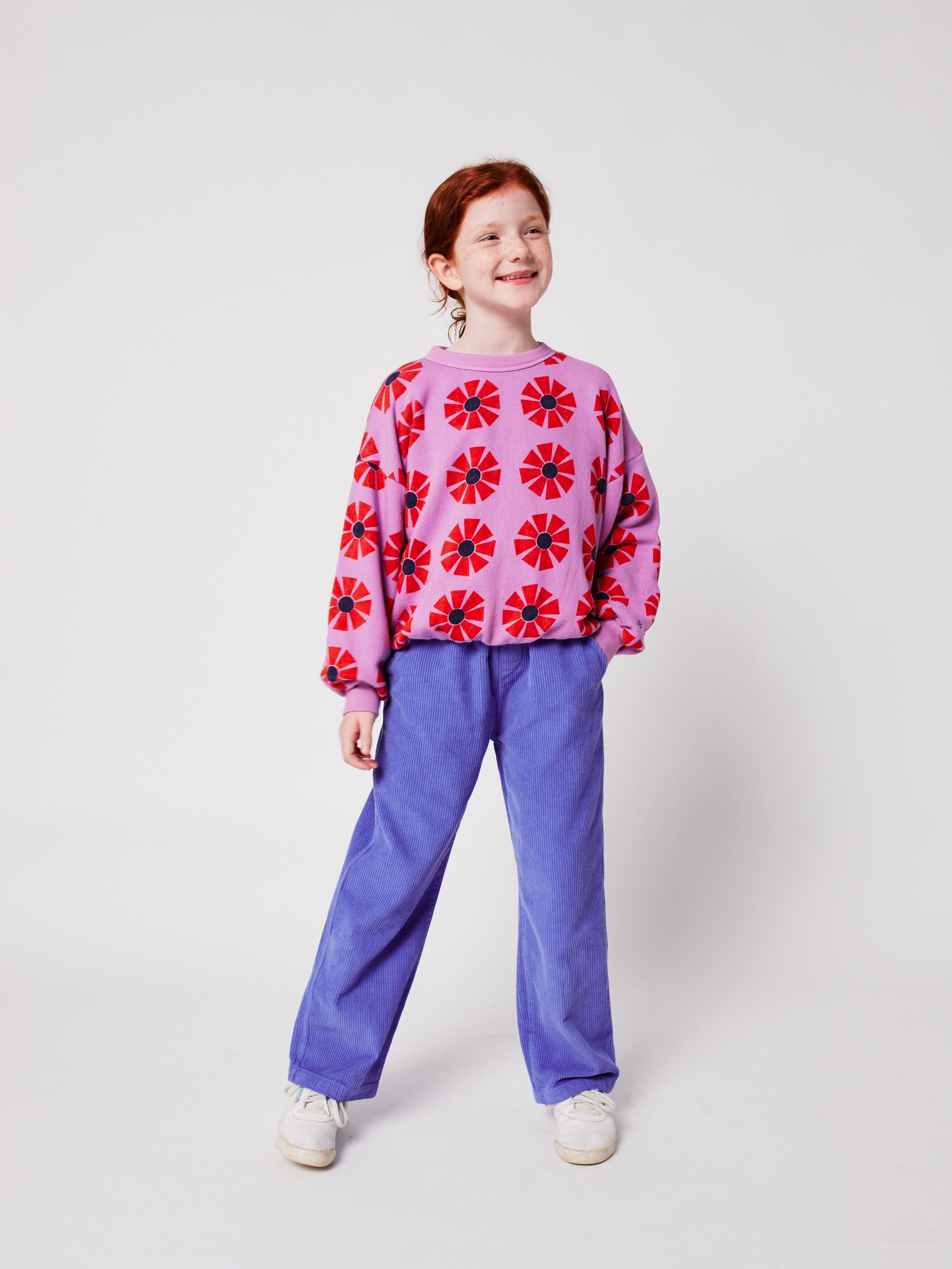 Pullover Kaleidoscope All Over von Bobo Choses - made in Europe - nachhaltige Bio-Baumwolle - sustainable Kidswear - Cleo&Caesar - Kids Concept Store Berlin - Online Shop