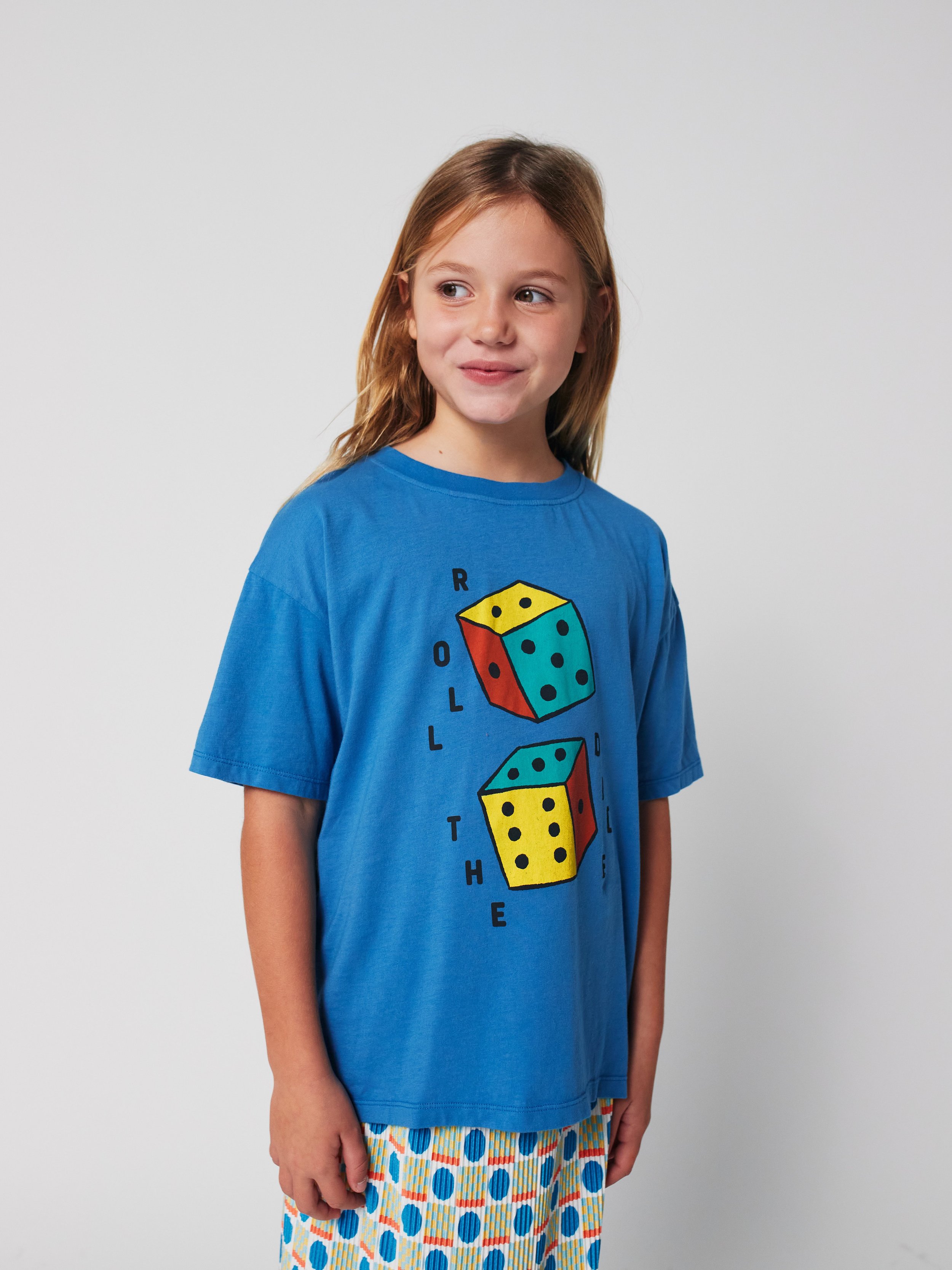 T-Shirt Roll The Dice von Bobo Choses - made in Europe - nachhaltige Bio-Baumwolle - sustainable Kidswear - Cleo&Caesar - Kids Concept Store Berlin - Online Shop