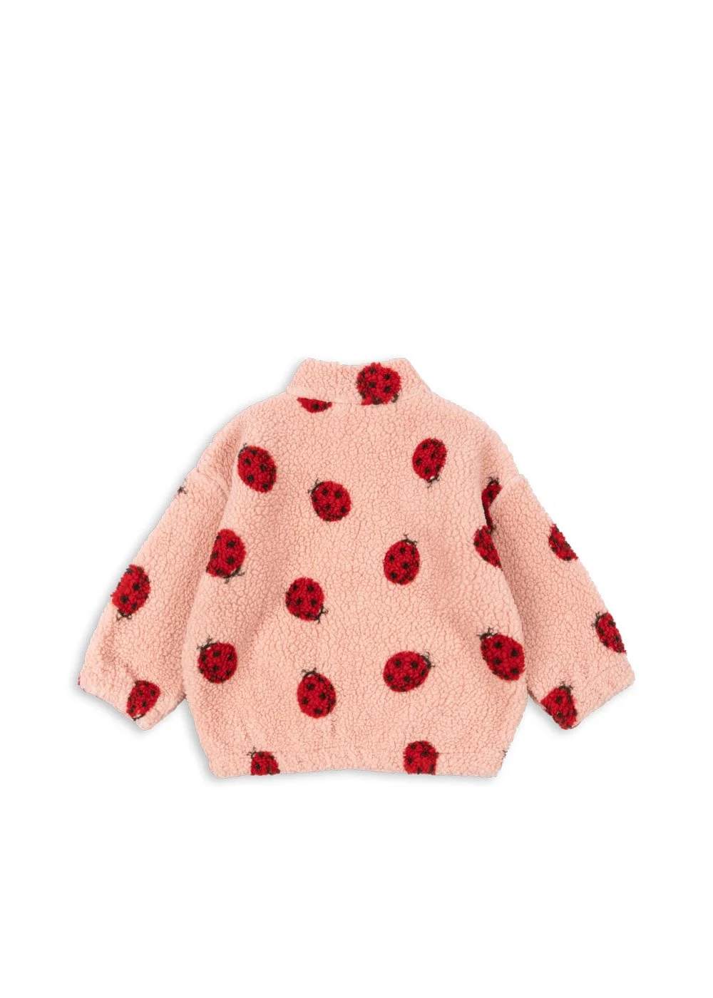 Jody Teddy Jacke Ladybug Pink für Kinder von Konges Sløjd - nachhaltig - sustainable Kinderkleidung - Cleo&Caesar - Kids Concept Store Berlin - Online Shop Deutschland