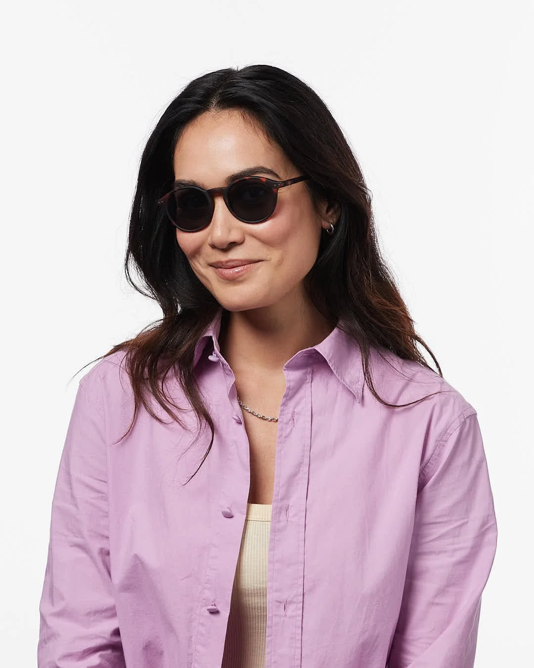 Izipizi Sonnenbrille #D Tortoise – Pantos-Fassung im Schildpattmuster mit Soft Touch-Finish, graue Gläser, Unisex, bei Cleo&Caesar Kids Concept Store