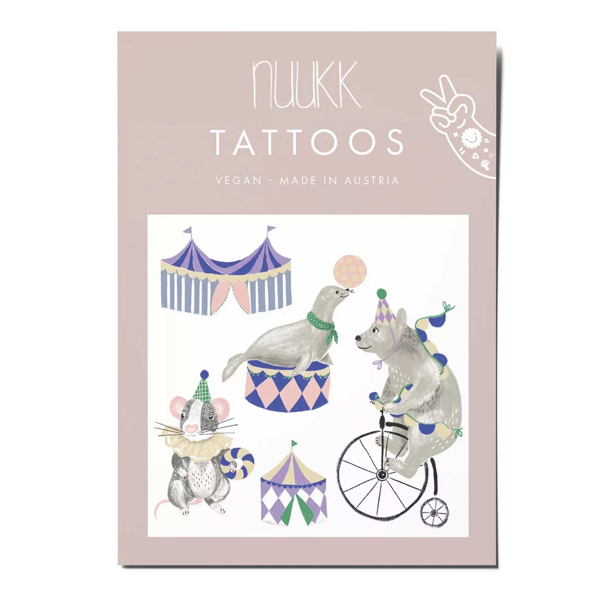 nuukk – Kindertattoos 'Zirkus'