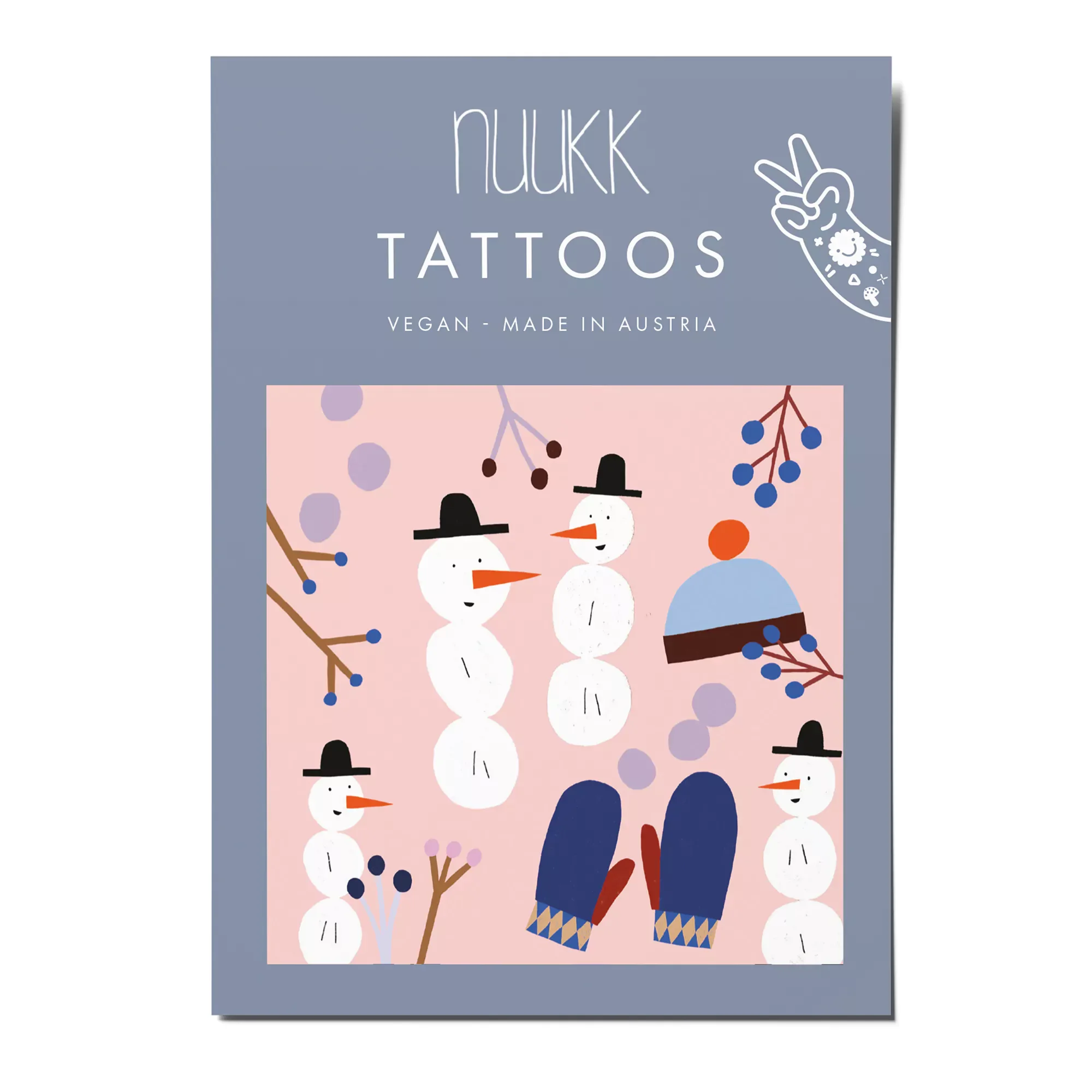 nuukk Kindertattoos – vegane Wassertransferfolie, dermatologisch getestet, hergestellt in Österreich, bei Cleo&Caesar Kids Concept Store