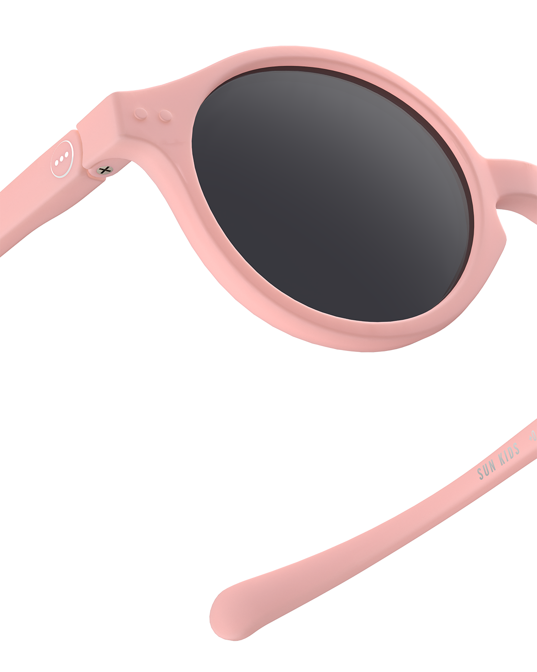 Izipizi Baby-Sonnenbrille #d Pastel Pink Polarized – Pantos-Fassung in kräftigem Rosa matt, 0-3 Jahre, BPA-frei mit Silikonband, bei Cleo&Caesar Kids Concept Store